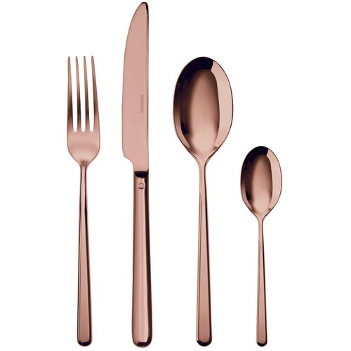 Sambonet escajg set 24/1 linear pvd copper Cene