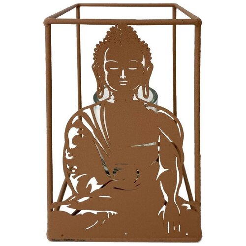 Signes Grimalt Buddha Porta Sa Staklom Smeđa Slike