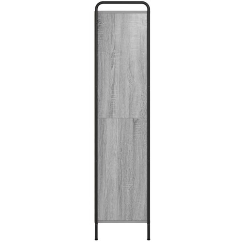  Ormarić za knjige 55 5 x 33 x 174 cm Konstruirano drvo - Siva Sonoma 80 x 33 x 174 cm Slike
