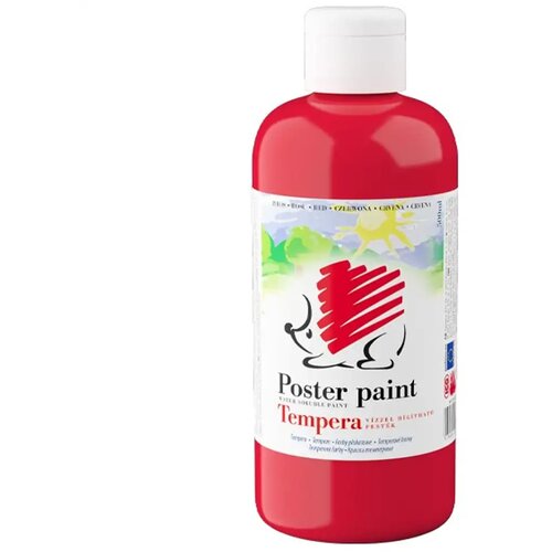 ICO tempera za djecu, crvena boja, 500 ml Cijene