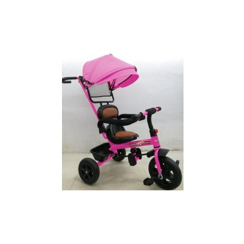  Dečiji tricikl sa tendom i kožnim sedištem Y-TS5543 roze 021869 Cene