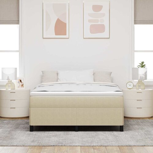  Krevet s opruga kutije Siva zelena 160 x 200 cm Kordura tekstil Slike