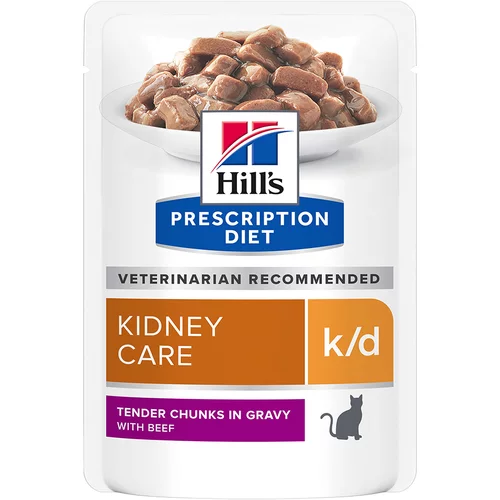 Hill’s Prescription Diet k/d Kidney Care - Govedina 24 x 85 g