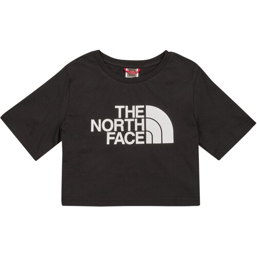 The North Face Girls S/S Crop Easy Tee Crna Slike