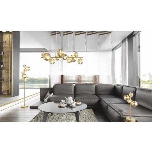 Wofi 8014.04.14.9000 - LED stona lampa 4xG9/3W/230V zlatna Slike