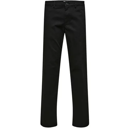 Selected Homme Chino hlače 'New Miles' crna