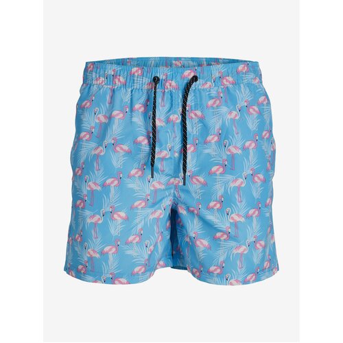 Jack & Jones Blue Mens Patterned Swimwear Fiji - Men Slike
