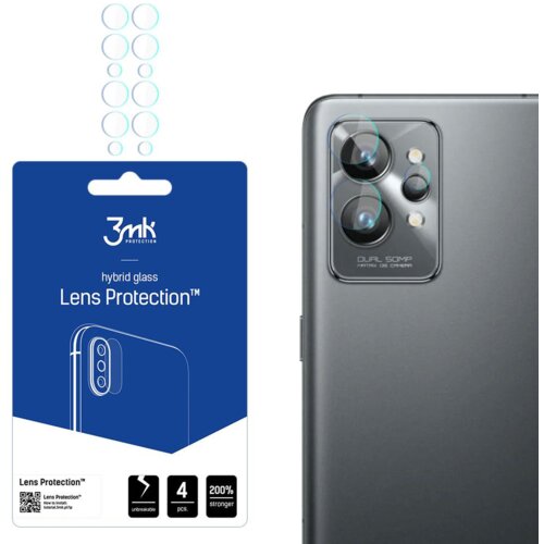 3mk ZA&amp;Scaron;ČITA ZA LEČE ZA REALME GT 2 PRO - KALJENO STEKLO ZA LEČE, (22000375) Slike