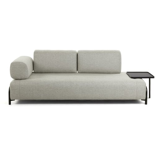 Kave Home bež-siva sofa s prostorom za odlaganje Compo Cijene