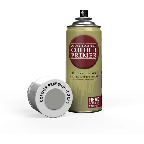 The Army Painter Colour Primer - Ash Grey Cene