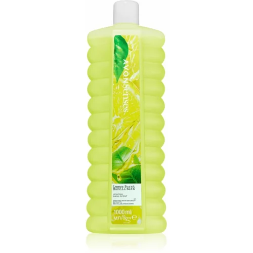 Avon Senses Lemon Burst pjena za kupanje 1000 ml