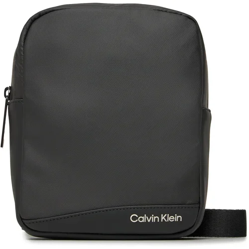 Calvin Klein Torbica za okrog pasu Rubberized Conv Reporter S K50K511252 Ck Black BEH
