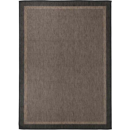  Vanjski tepih ravnog tkanja 200 x 280 cm tamnosmeđi Cijene