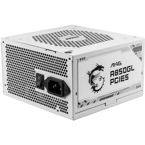 MSI MAG A850GL PCIE5 WHITE power supply unit 850 W 20+4 pin ATX ATX Slike