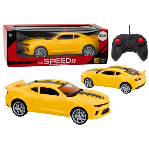  Igračka Automobil Sportski Automobil Na Daljinsko Upravljanje RC 1:16 Žuti Slike