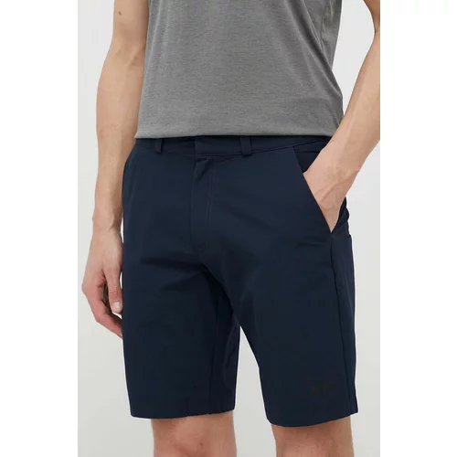 Helly Hansen Pohodne kratke hlače QD moške, mornarsko modra barva