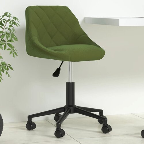  Okretna uredska stolica svjetlozelena bar&amp;scaron;unasta Slike