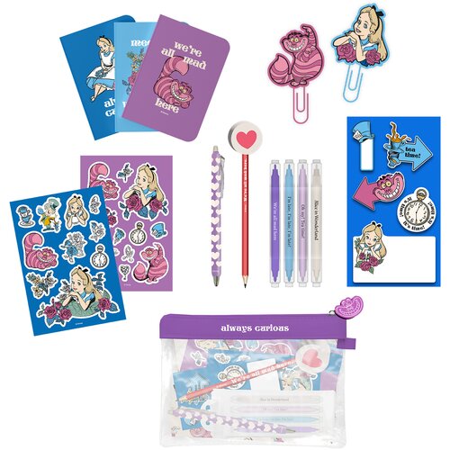 Grupo Alice in Wonderland - &amp;Scaron;kolski set sa pernicom - Disney, Alice in Wonderland Slike