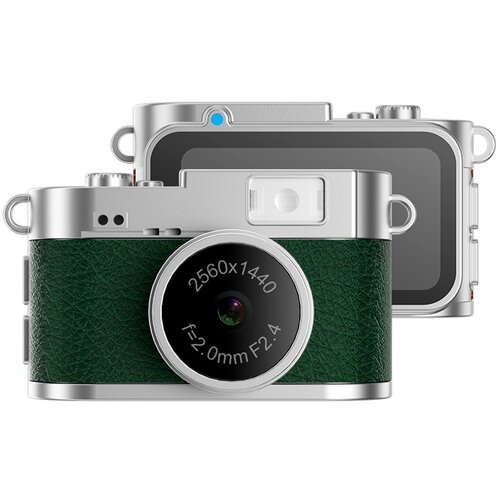 INF Mini Retro Svetilka Kamera: 1080P HD Video, Prenosna Kamera za Ključe Green, (5000116970) Slike