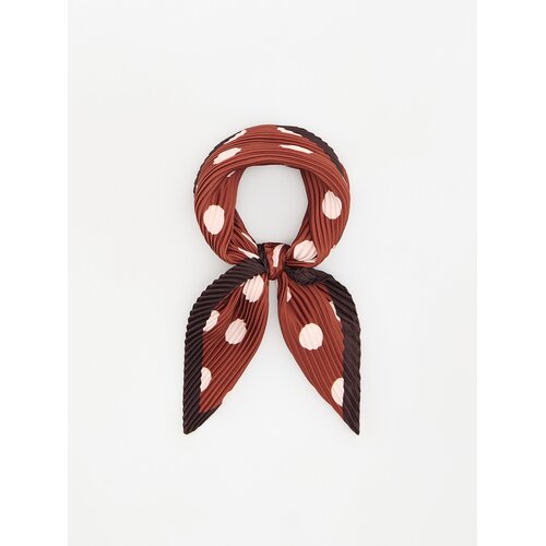Reserved LADIES` SCARF - boja kestena Slike