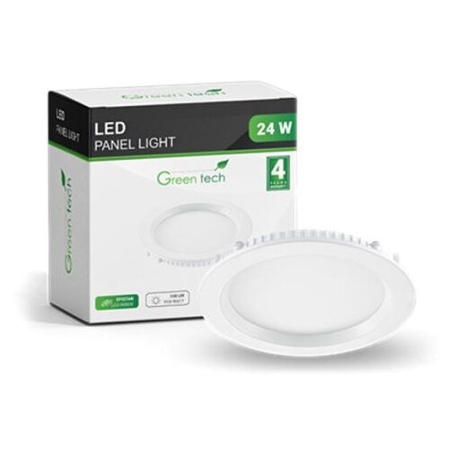 Greentech LED panel 24W 6500K (CX-R01-24CW) Cene