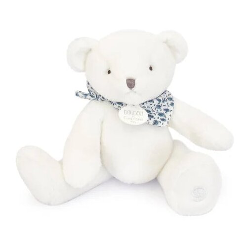 Doudou Igračka za decu Meda, 25 cm, Beli Slike