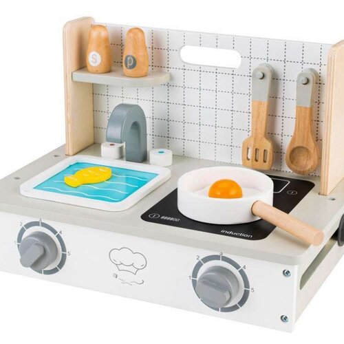 ECO TOYS drvena rerna sa dodacima, mini kuhinja Cene