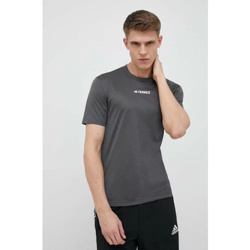 adidas Terrex Športna kratka majica Multi siva barva