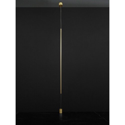 Nova Luce Medeninasta aluminijasta LED stoječa svetilka (vi&amp;scaron;ina 300 cm) Elettra &amp;ndash; Slike