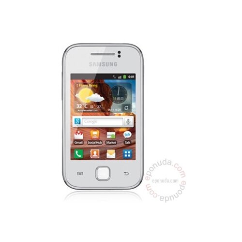 Samsung S5360 Galaxy Y White mobilni telefon Slike