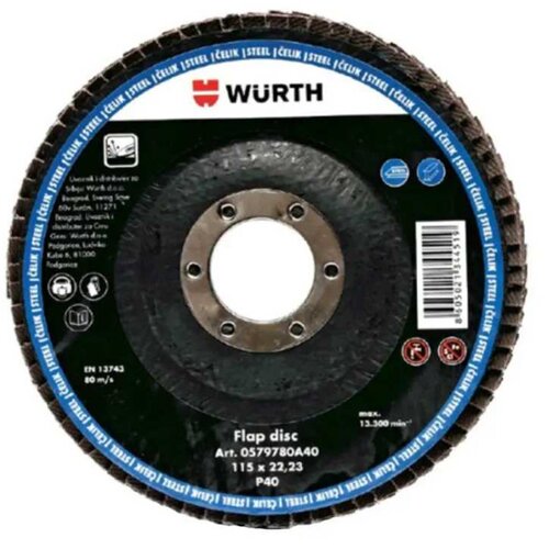 Wurth Lamel. brus. disk AL 115x22 G40 (0579780A40) Cene