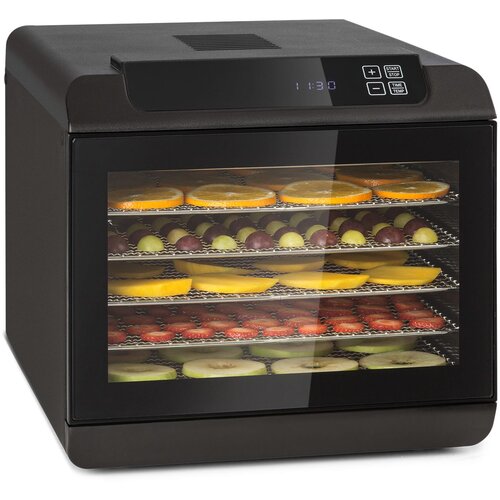 Klarstein Arizona Jerky, sušač voća, 500 W, 35 - 70 °C, digitalni zaslon osjetljiv na dodir, crni Cijene