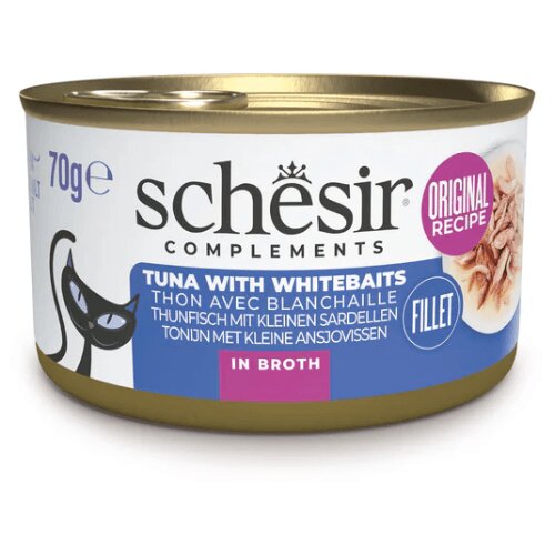 Schesir Hrana za Mačke Tuna i Inćun u Čorbi 85g Cene