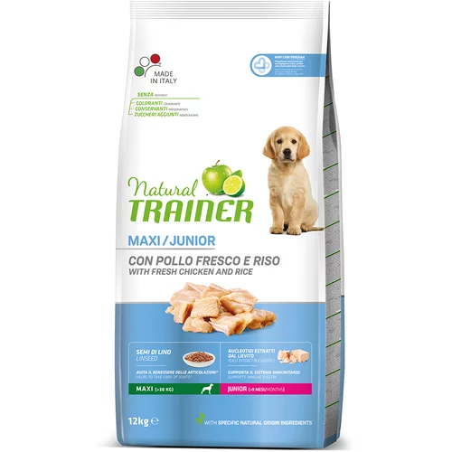 Trainer Natural Dog Nova Foods Trainer Natural Junior Maxi - Varčno pakiranje: 2 x 12 kg