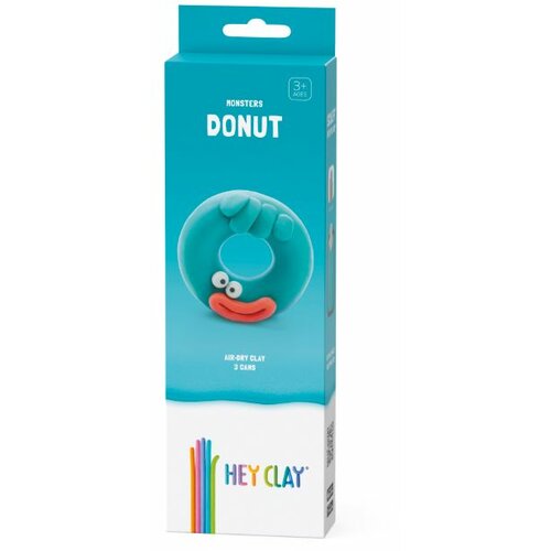 Hey Clay Glina Monsters - 3 cans - Donut - 26030 Cene