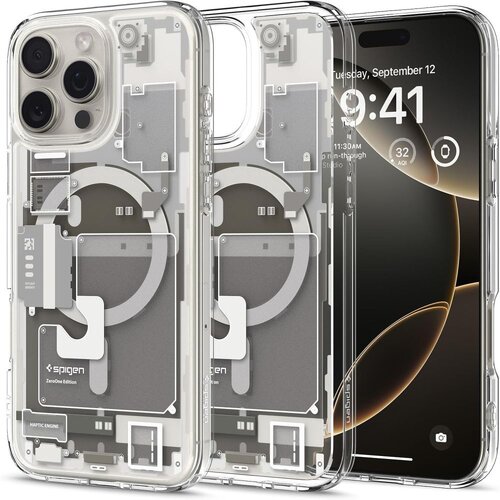 Spigen ULTRA HYBRID MAG OVITEK ZA IPHONE 16 PRO MAX ZA MAGSAFE NATURAL TITANIUM, (21998990) Cene