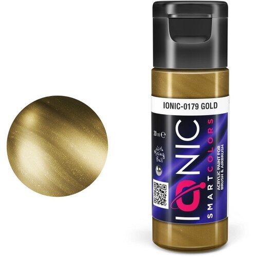 AMMO by MIG Jimenez AMMO Ionic Smart Colors Gold 20ml | Akrilna Boja za Minijature IONIC-0179 Cene
