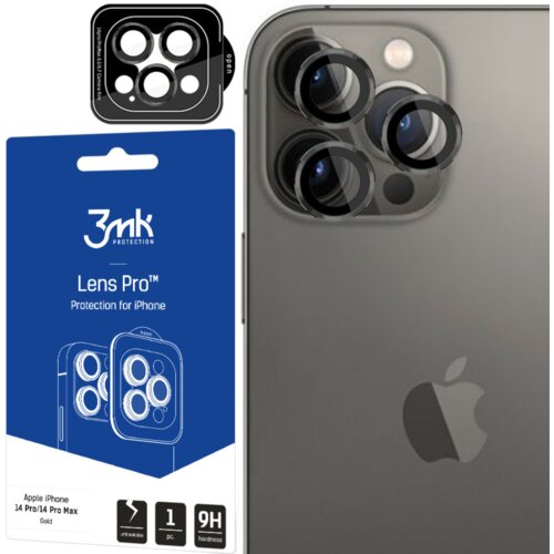 3mk ZA&amp;Scaron;ČITA ZA LEČE PRO GRAPHITE ZA APPLE IPHONE 14 PRO/14 PRO MAX, (21978070) Slike