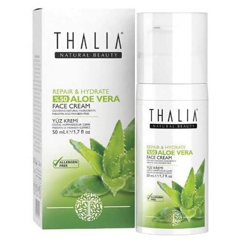 Thalia ALOE VERA REPAR&HYDRATE Krema za lice 50ml Cene