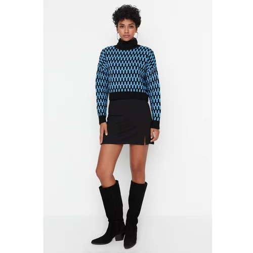 Trendyol Black Knitted Skirt
