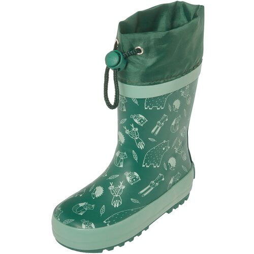 Playshoes Gumijasti &amp;scaron;kornji &amp;#039;Waldtiere&amp;#039; temno zelena / bela Slike