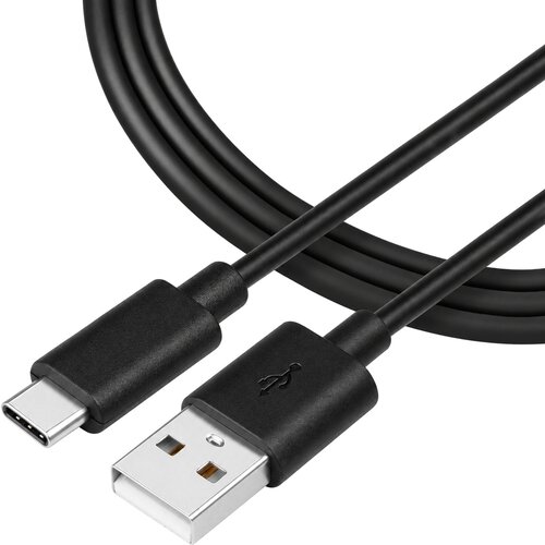 TACTICAL Smooth Thread USB-A v USB-C kabel 60W črne barve dolžine 1m Slike