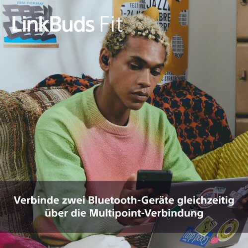 Sony LinkBuds Fit bijeli Slike