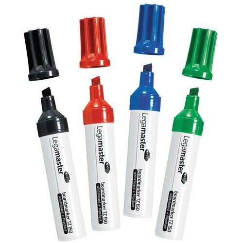 Legamaster Marker za belu tablu/flipchart kosi vrh 2-7mm 4boje TZ150 7-115094 Cene