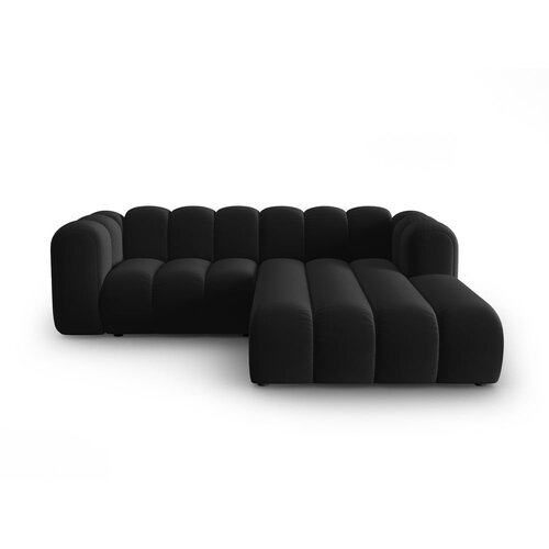 Micadoni Home Antracitno siva kotna sedežna garnitura (desni kot) Lupine &amp;ndash; Slike