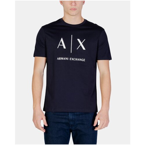 EAX Majice s kratkimi rokavi XM002683 AF10356 Modra Cene