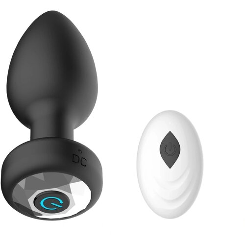 Passion Labs VIBRACIJSKI ANALNI ČEP RC Black (9 cm) Cene