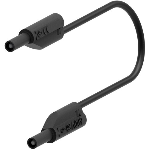 Electro PJP 240-IEC-CD1-100N merilni vod lamelni vtič 2 mm lamelni vtič 2 mm 1.00 m črna 1 kos, (20453784) Cene