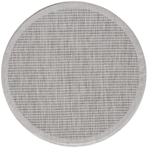 Ayyildiz Carpets Sivi okrugao vanjski tepih ø 120 cm Giza – Cijene