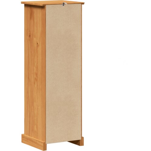 VidaXL Kupaonski ormar boja meda 37 x 34 x 110 cm Masivna borovina Slike